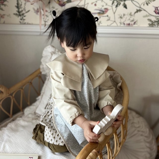 お食事エプロン papillon 袖付き - Eternal